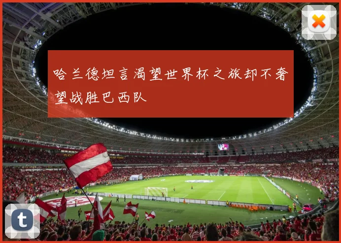 哈兰德坦言渴望世界杯之旅却不奢望战胜巴西队